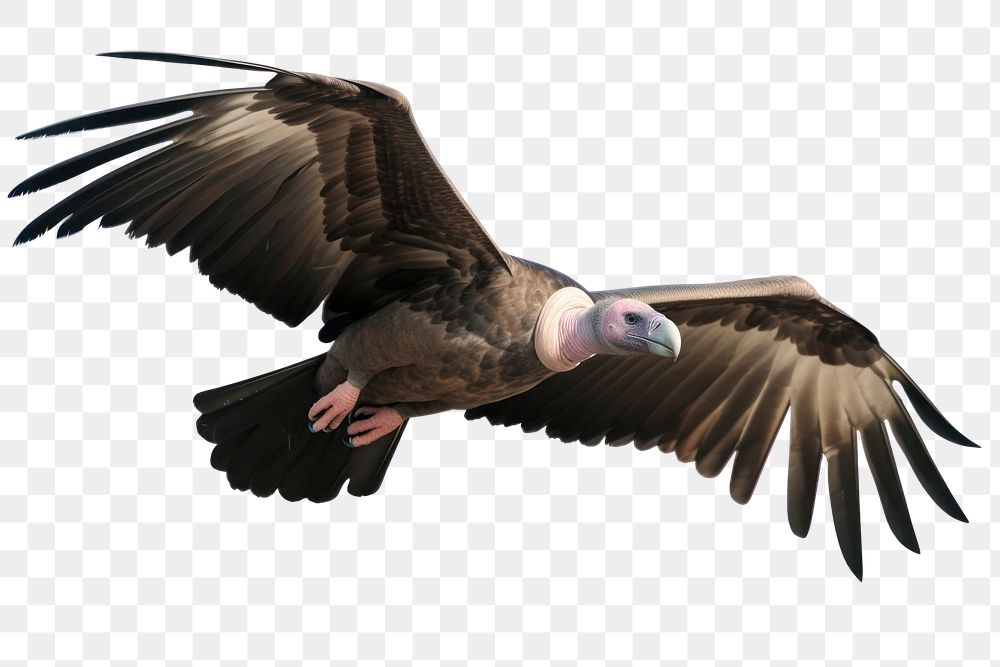 Vulture condor animal flying. AI generated Image by rawpixel.