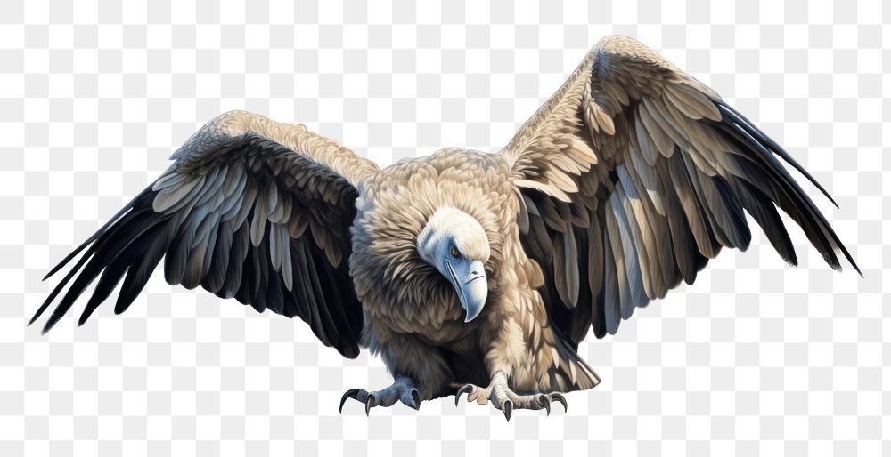 Vulture animal condor flying. AI generated Image by rawpixel.
