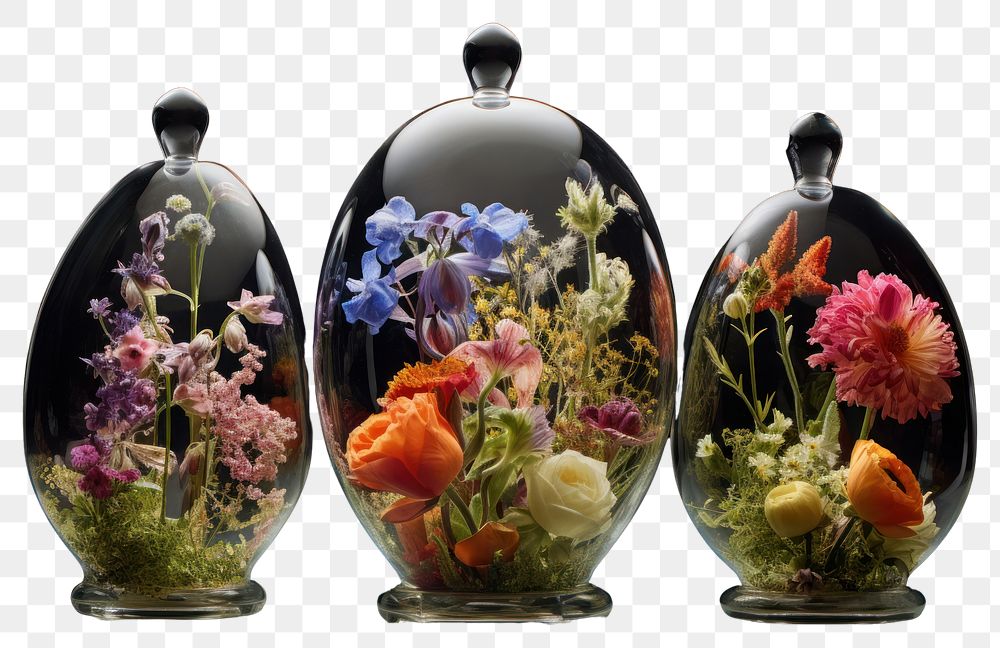PNG Aquarium flower plant vase. AI generated Image by rawpixel.