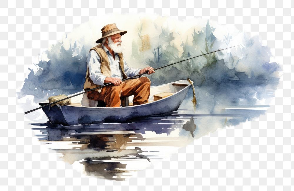PNG Recreation outdoors vehicle fishing. AI generated Image by rawpixel.