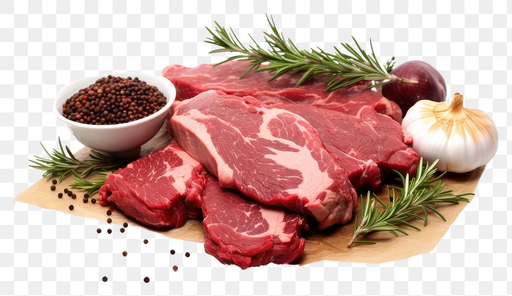 PNG Meat ingredient steak beef | Free PNG - rawpixel