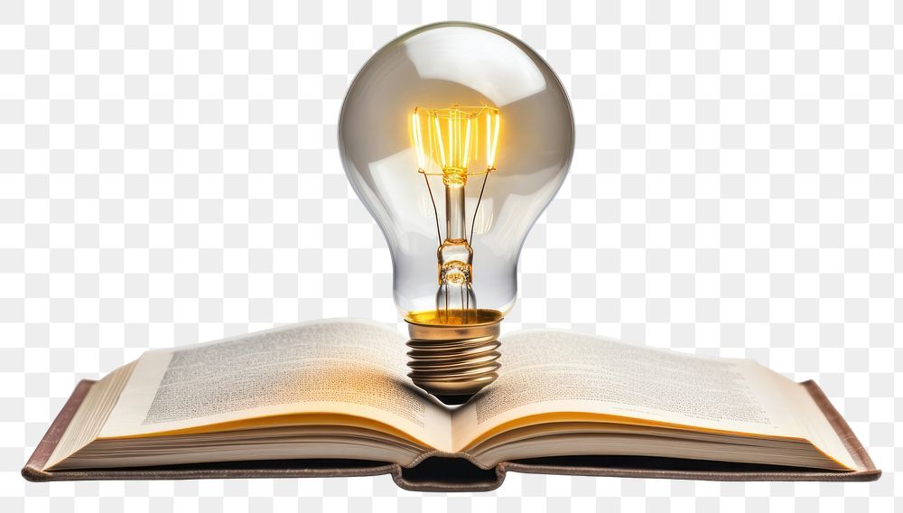 PNG Publication lightbulb book electricity. 