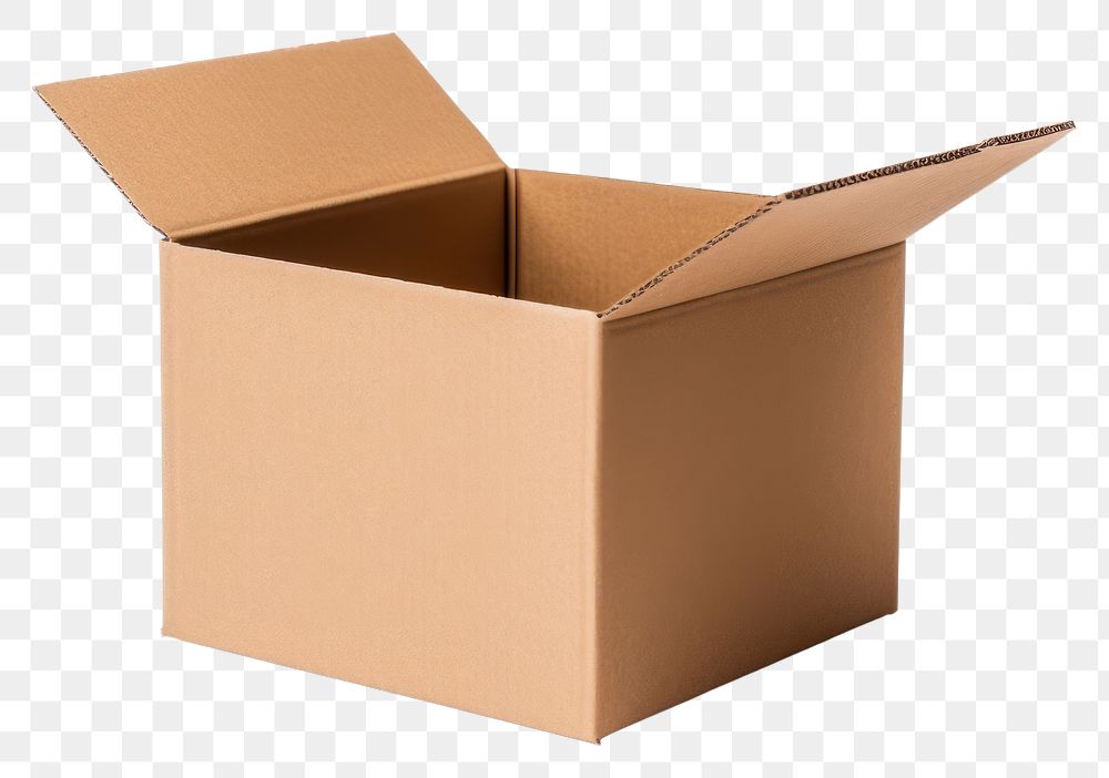 PNG Cardboard carton box delivering