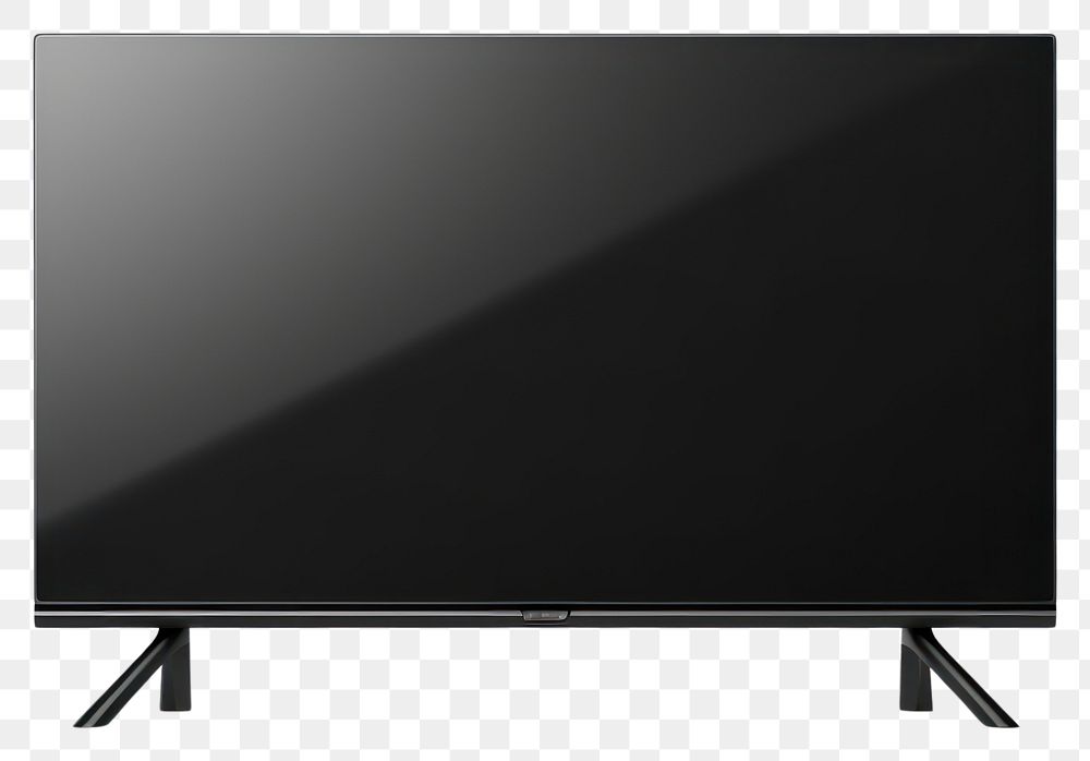 PNG Screen television black transparent background