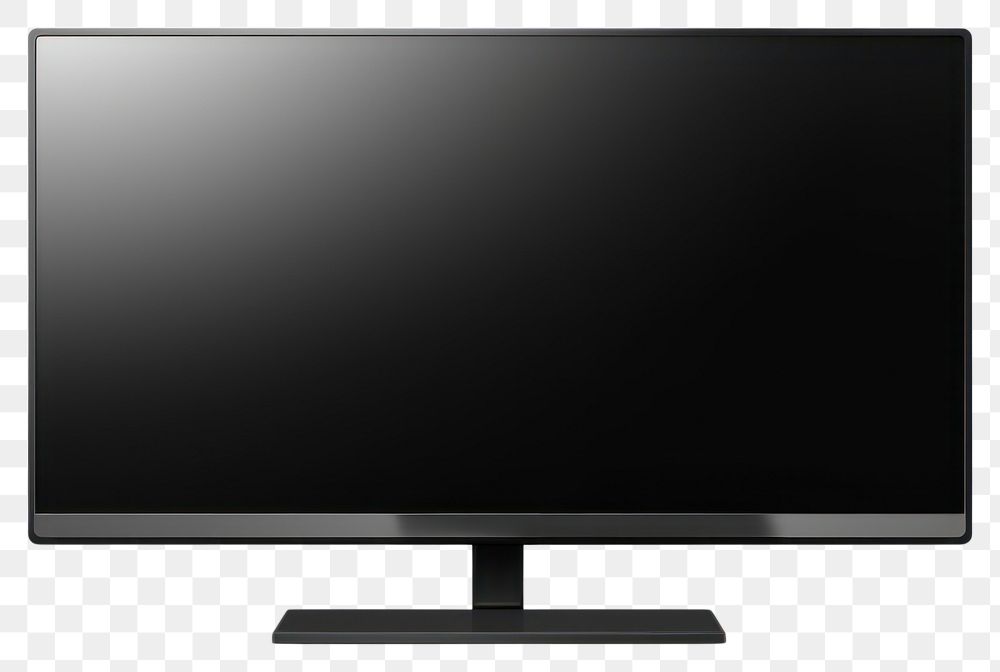 PNG Screen television black transparent background