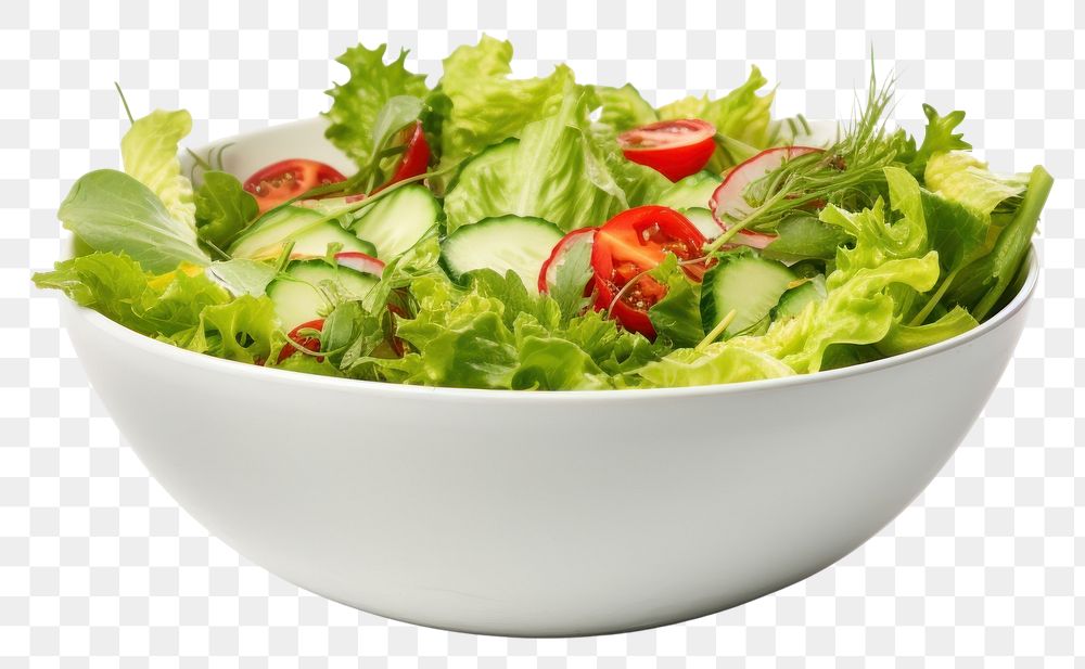 PNG Salad vegetable lettuce plant transparent background