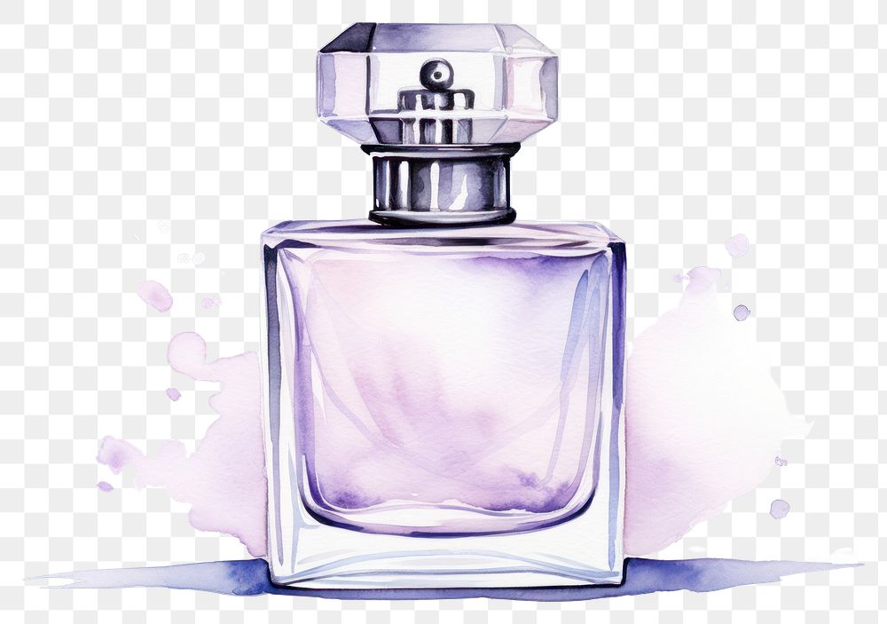 PNG Cosmetics perfume bottle creativity. AI generated Image by rawpixel.