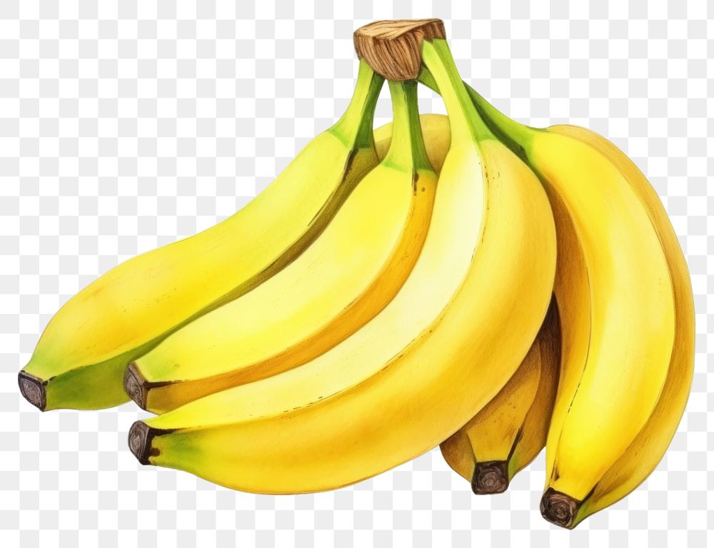 Ripe Yellow Banana Cluster PNG Images & PSDs for Download