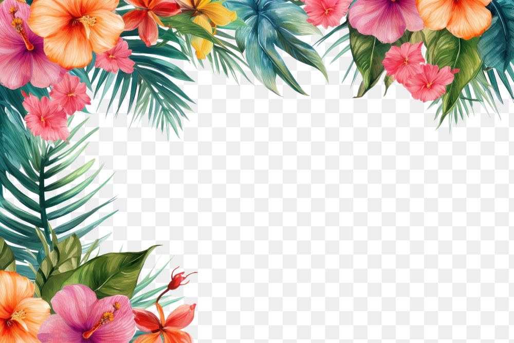 PNG Hibiscus outdoors pattern nature. AI generated Image by rawpixel.