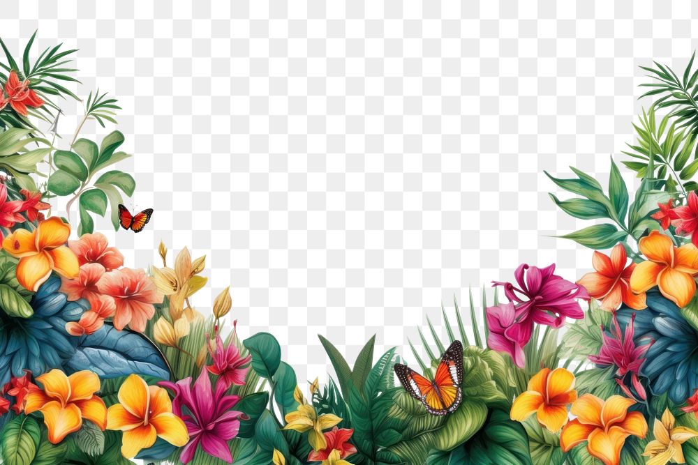 PNG Outdoors pattern nature flower. AI generated Image by rawpixel.