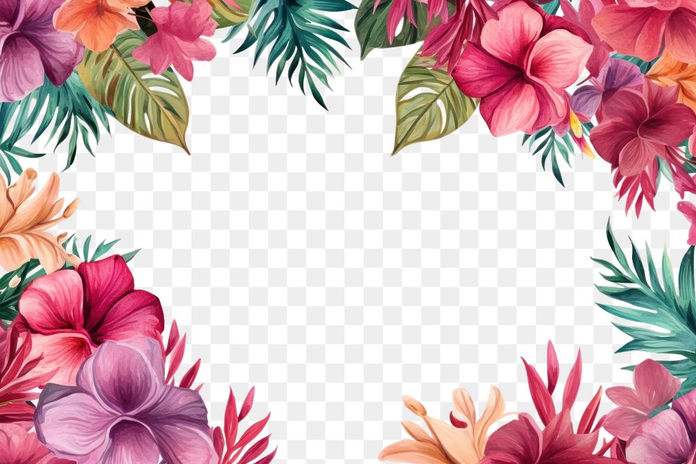 PNG Pattern flower plant petal. AI generated Image by rawpixel.