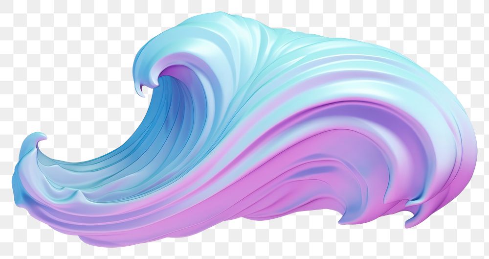 PNG Cartoon nature wave sea. AI generated Image by rawpixel.