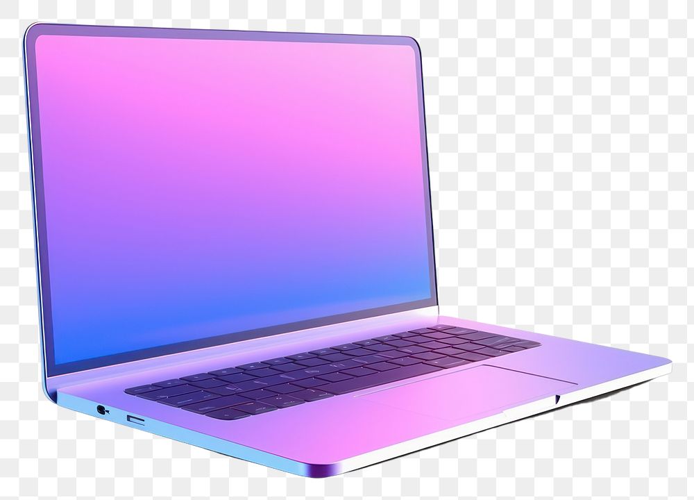 PNG Computer laptop white background portability. 