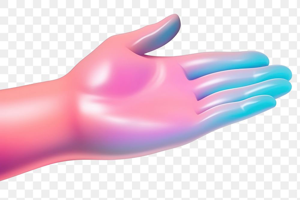 PNG Hand finger glove