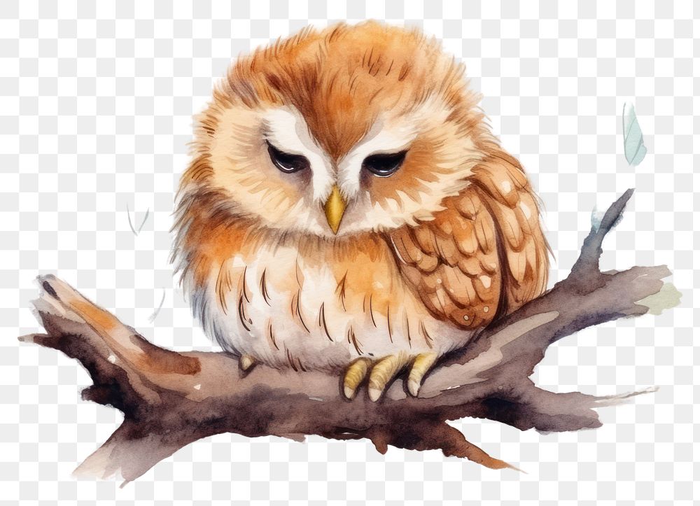 PNG Owl cartoon drawing animal. 