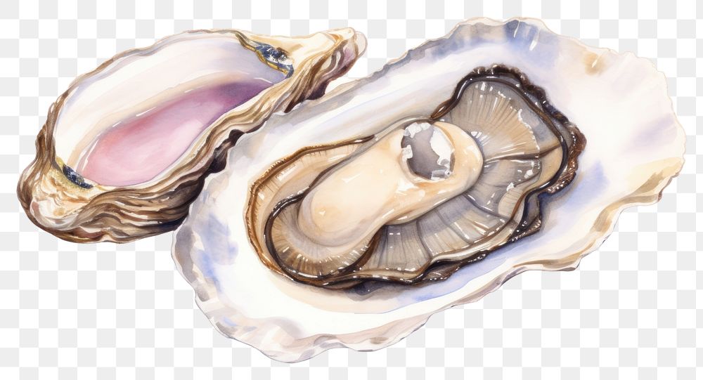 PNG Oyster seafood invertebrate freshness. AI generated Image by rawpixel.
