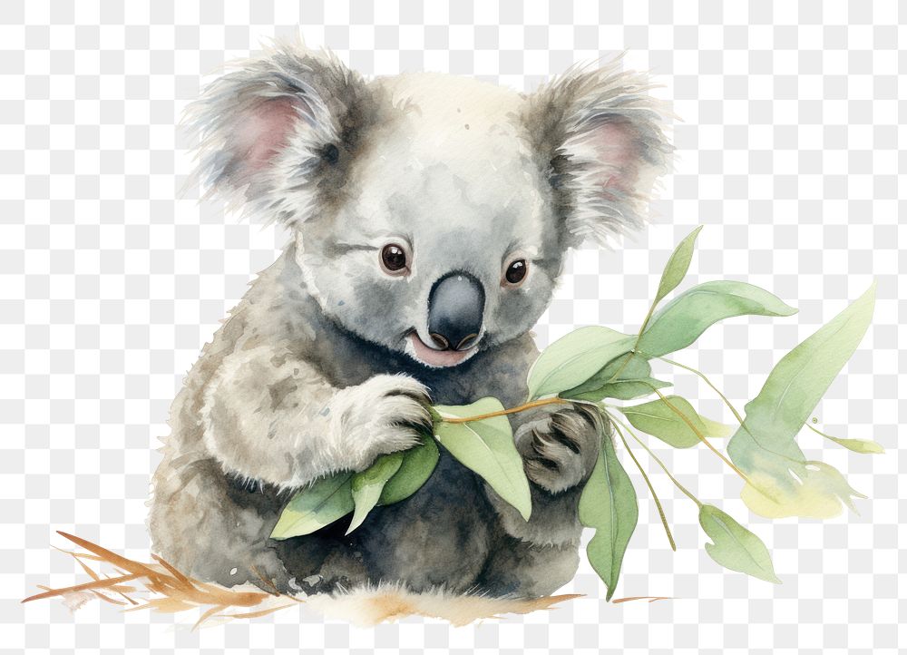 PNG Wildlife animal mammal koala. 