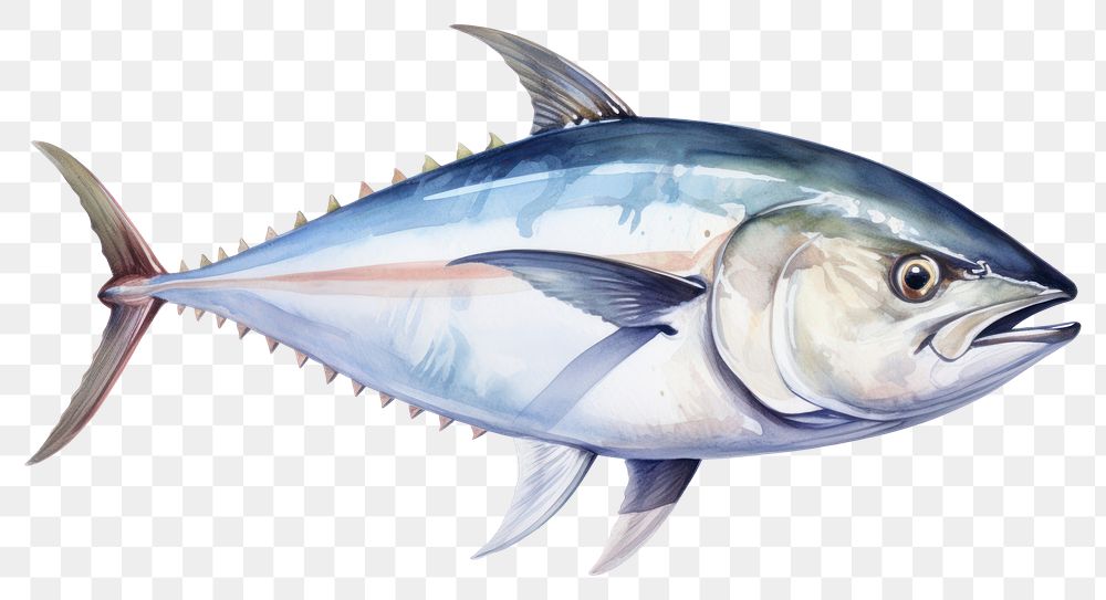PNG Animal fish seafood bonito. AI generated Image by rawpixel.