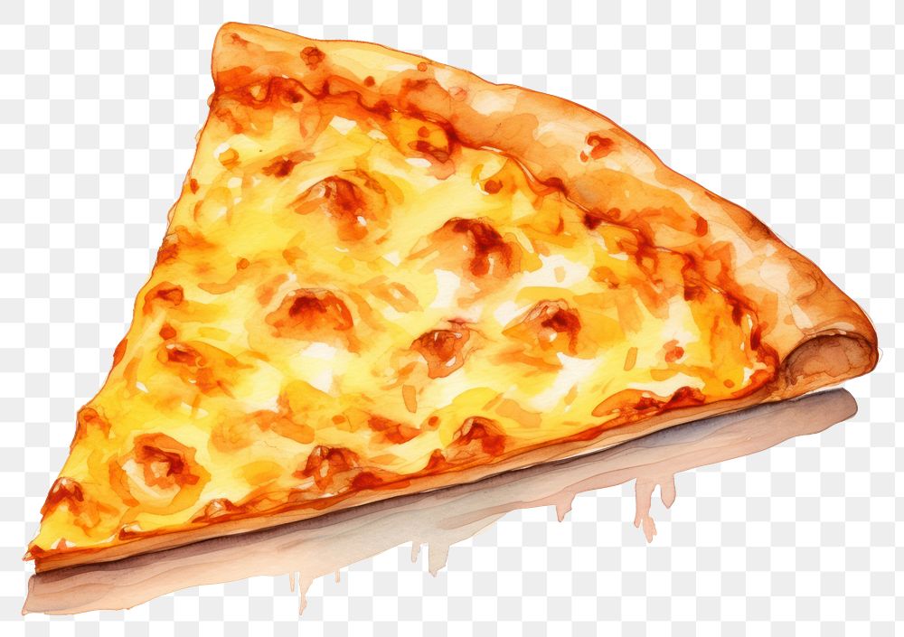 PNG Pizza cheese slice food. AI generated Image by rawpixel.