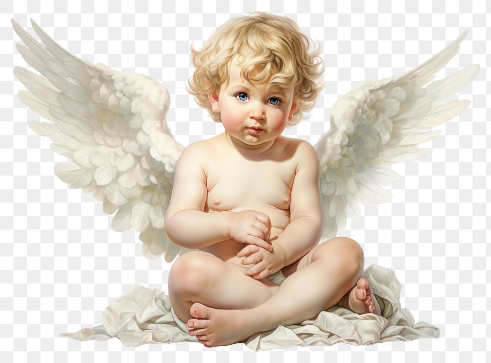 PNG Angel baby representation spirituality. 