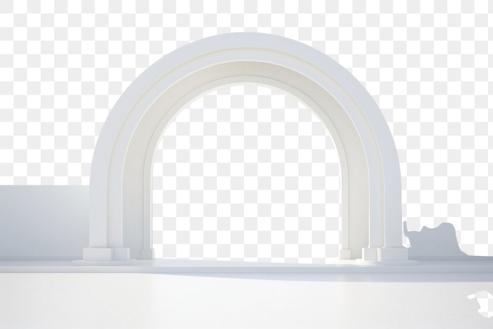PNG Architecture arched white architectural column. AI generated Image by rawpixel.