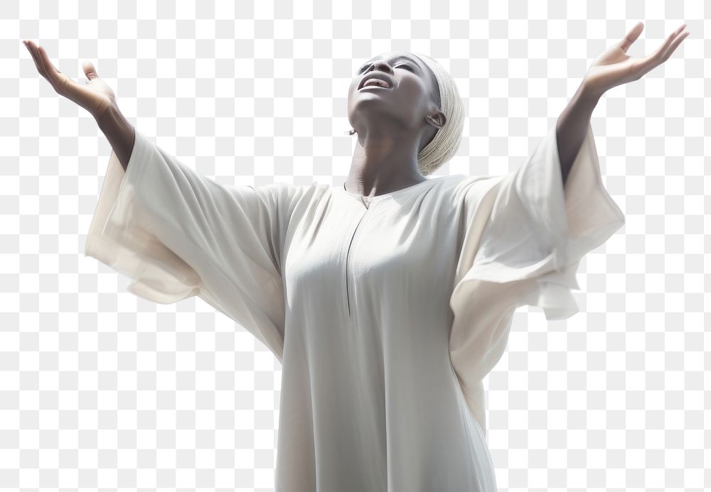 PNG Adult spirituality celebration gesturing. AI generated Image by rawpixel.