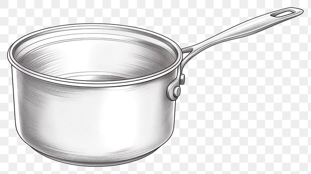 PNG Saucepan container aluminum cookware. AI generated Image by rawpixel.