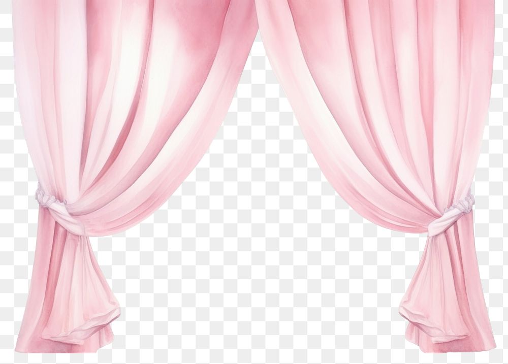 PNG Curtain backgrounds furniture textile. AI generated Image by rawpixel.