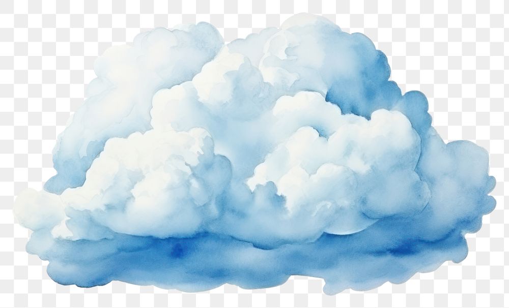 PNG Cloud sky nature blue. 