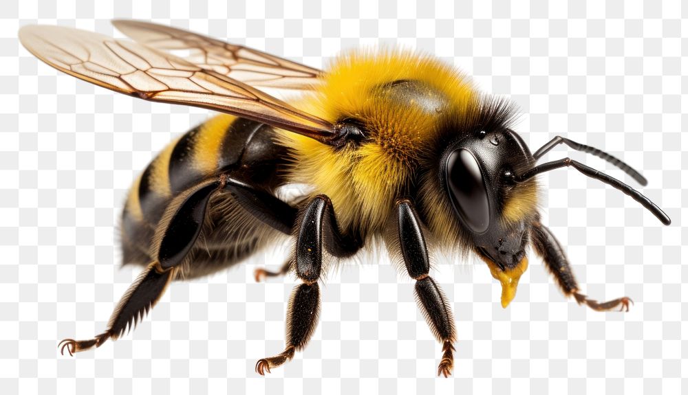 PNG Bee animal insect hornet. AI generated Image by rawpixel.