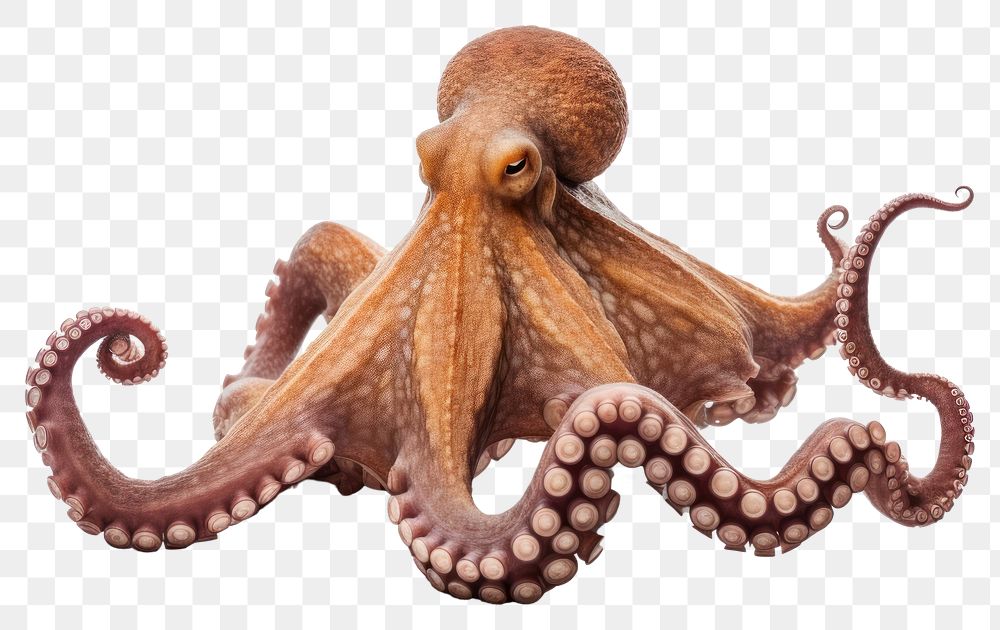PNG Wildlife octopus animal mammal. AI generated Image by rawpixel.