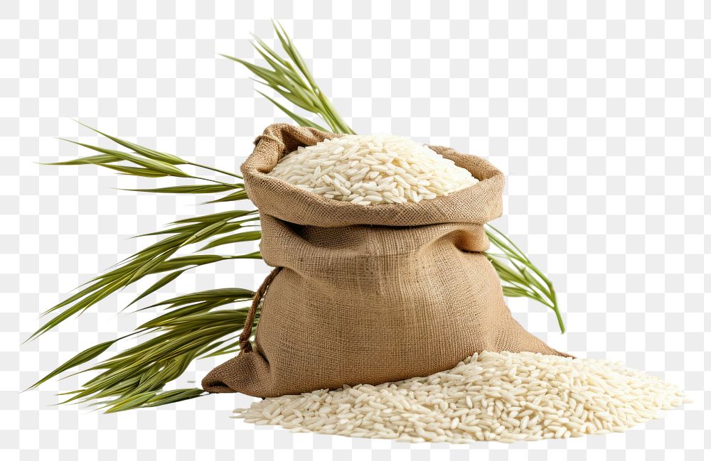 PNG Rice sack food crop