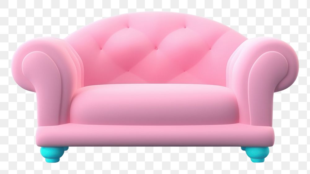 PNG Furniture armchair sofa white background. AI generated Image by rawpixel.