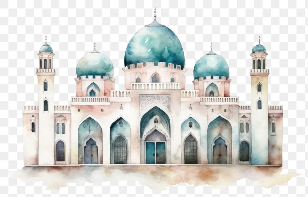 PNG Architecture building mosque dome transparent background