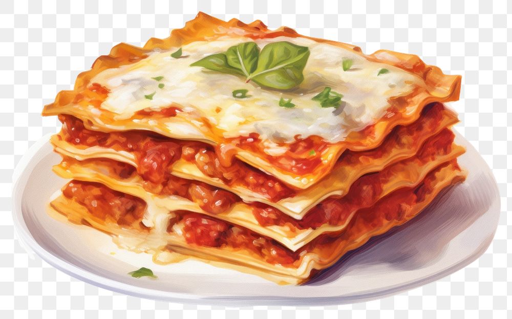 PNG Dessert lasagna food transparent background. AI generated Image by rawpixel.