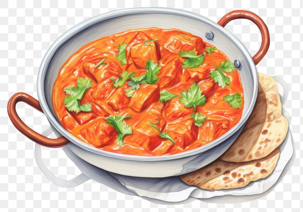 PNG Curry food meal stew. AI generated Image by rawpixel.