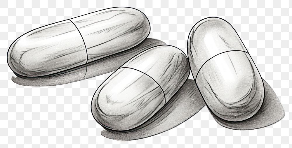 PNG Medicine drawing sketch pill. AI generated Image by rawpixel.