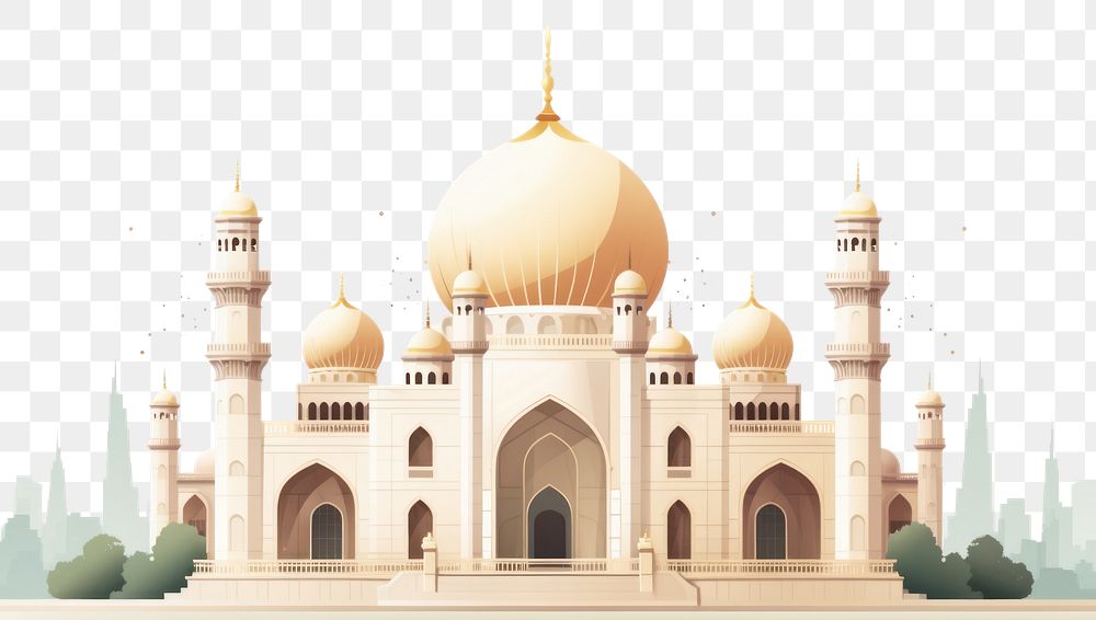 PNG Architecture building mosque dome transparent background