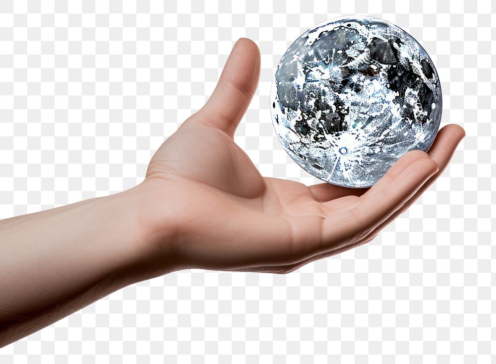 PNG Jewelry holding sphere hand. AI generated Image by rawpixel.