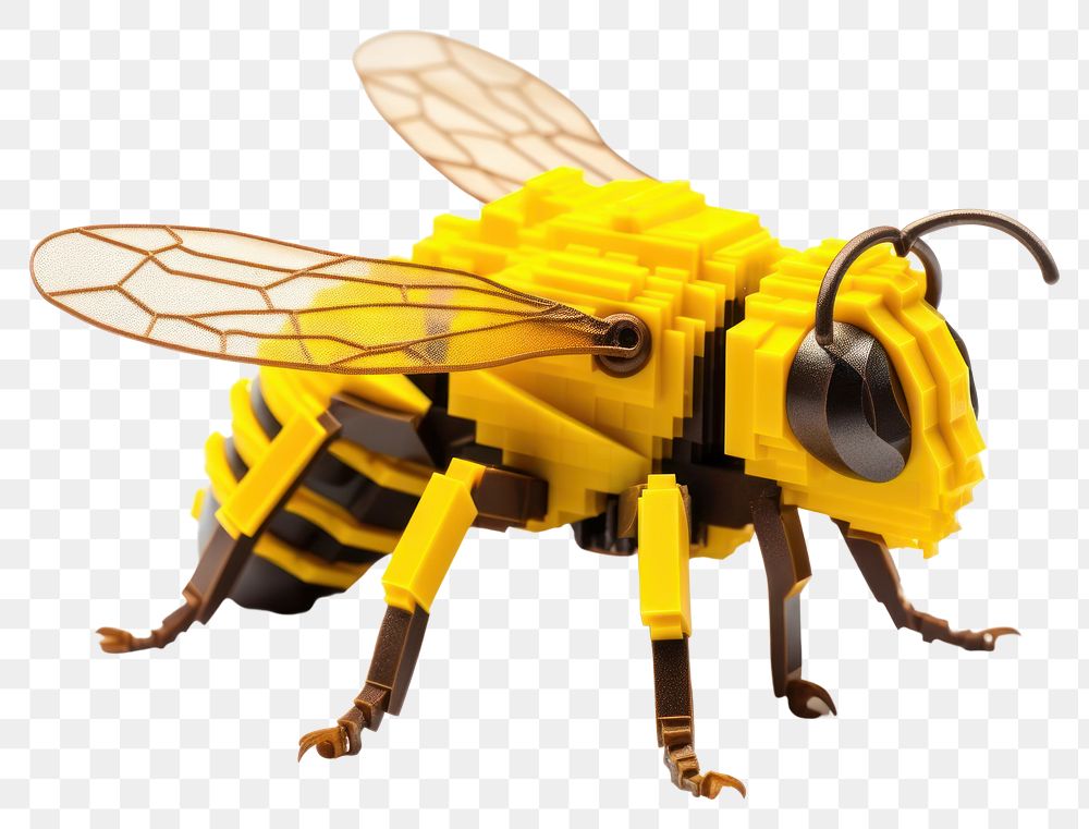 PNG Bee animal insect hornet transparent background