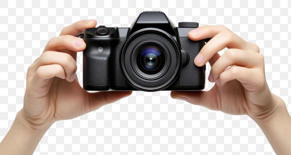 PNG Camera person photo hand. 