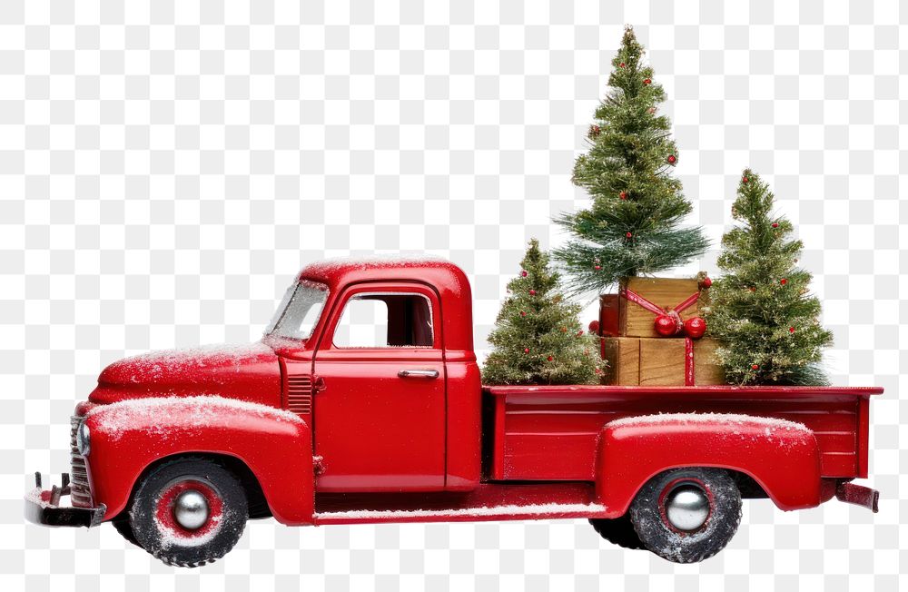 PNG Truck tree christmas vehicle