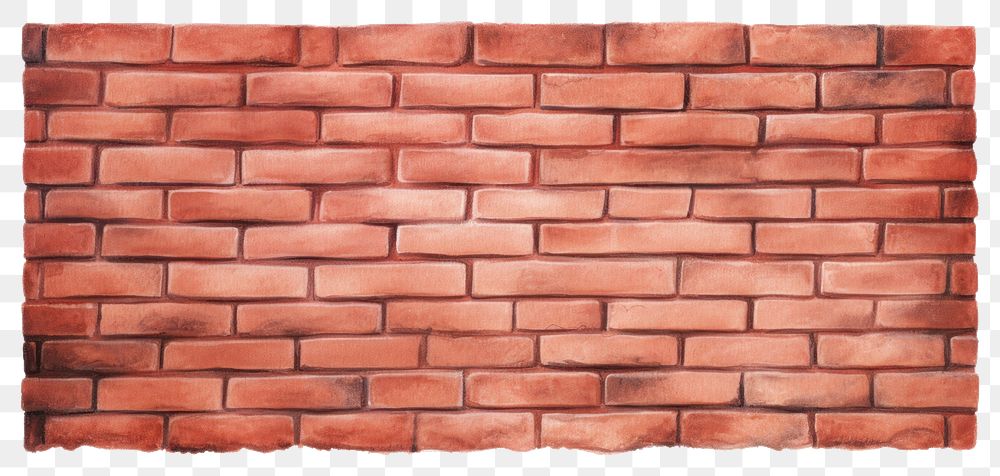 PNG Brick wall architecture. 