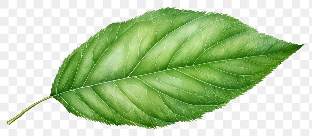 PNG Leaf plant transparent background freshness. 