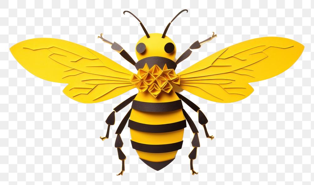PNG Bee animal insect hornet transparent background