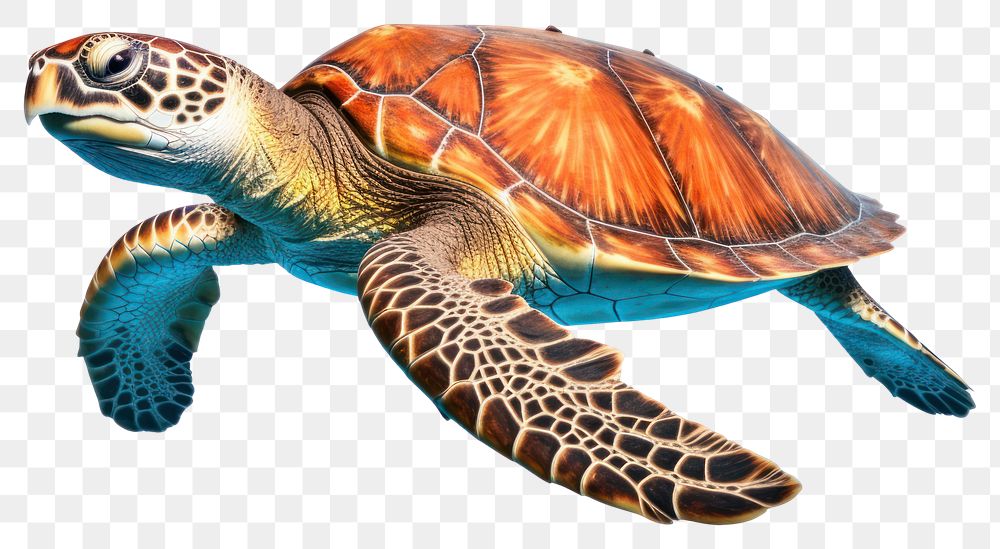 PNG Reptile animal turtle sea transparent background