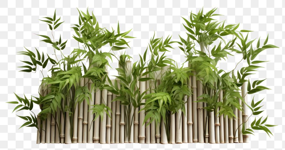 PNG Bamboo plant freshness rosemary. 