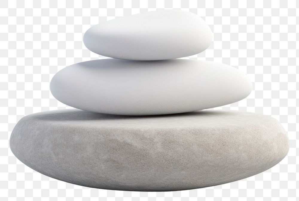 PNG Pebble stone white simplicity. 