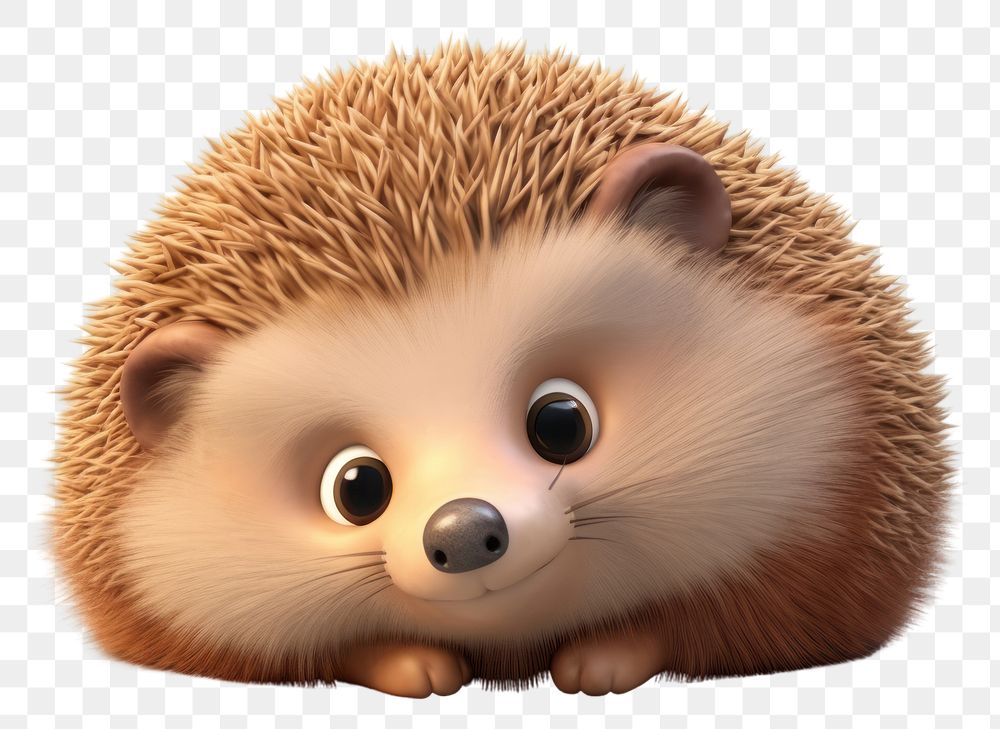 PNG A cute Hedgehog hedgehog cartoon mammal. AI generated Image by rawpixel.