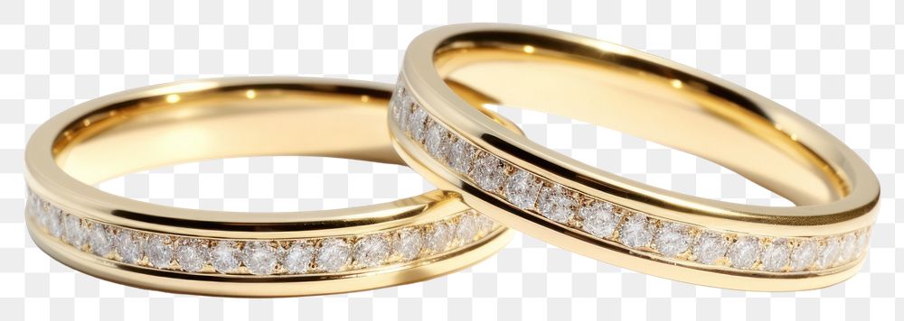 PNG Jewelry wedding ring gold transparent background